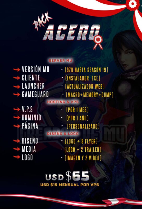 PACK ACERO
