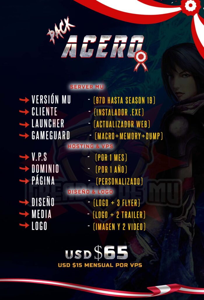 PACK ACERO