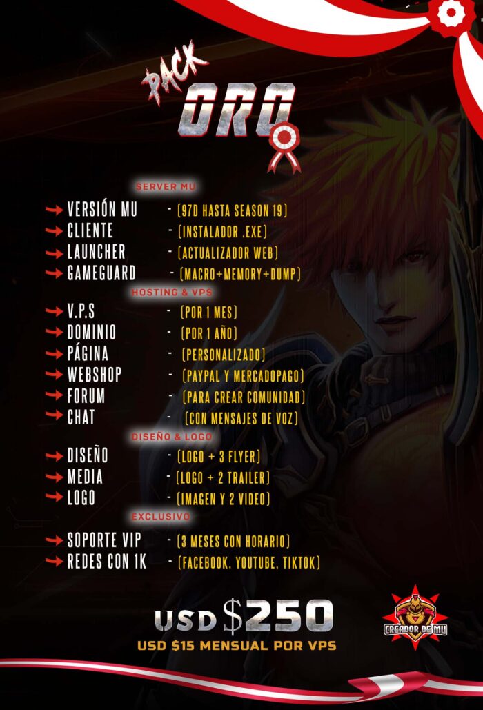 PACK ORO - Imagen 1