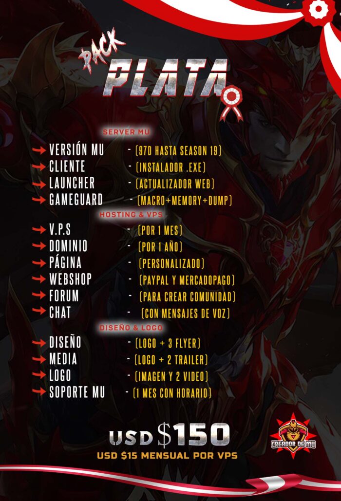 PACK PLATA - Imagen 1