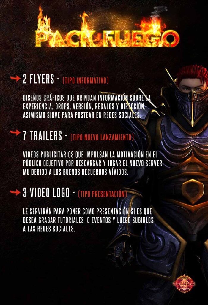 PACK FUEGO - Imagen 5