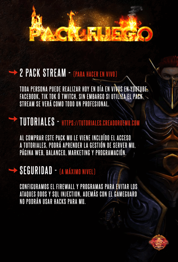 PACK FUEGO - Imagen 7